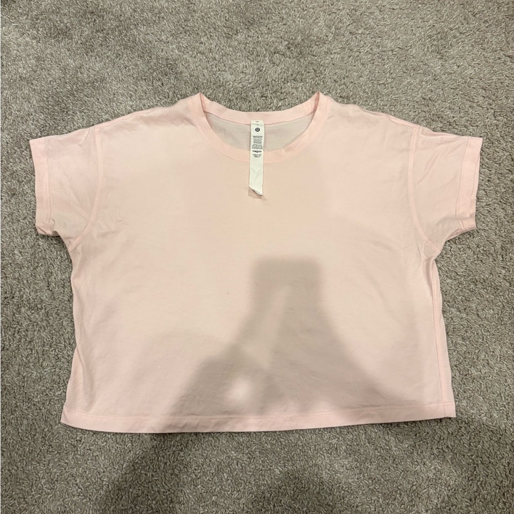 Lululemon Pink Cates Tee